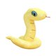 thumbnail image 2 of Serpiente de peluche, juguete de serpiente de peluche, regalo ideal creativo, decoración del hogar Amarillo, 2 of 9