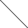 thumbnail image 1 of Stainless Steel Polished Black IP-plated 2.25mm Round Curb Chain 22in, 1 of 3