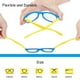 thumbnail image 2 of Gafas para niños Anti Blue Light Zulema luz de dibujos animados de protección Marco de silicona amarillo, 2 of 8
