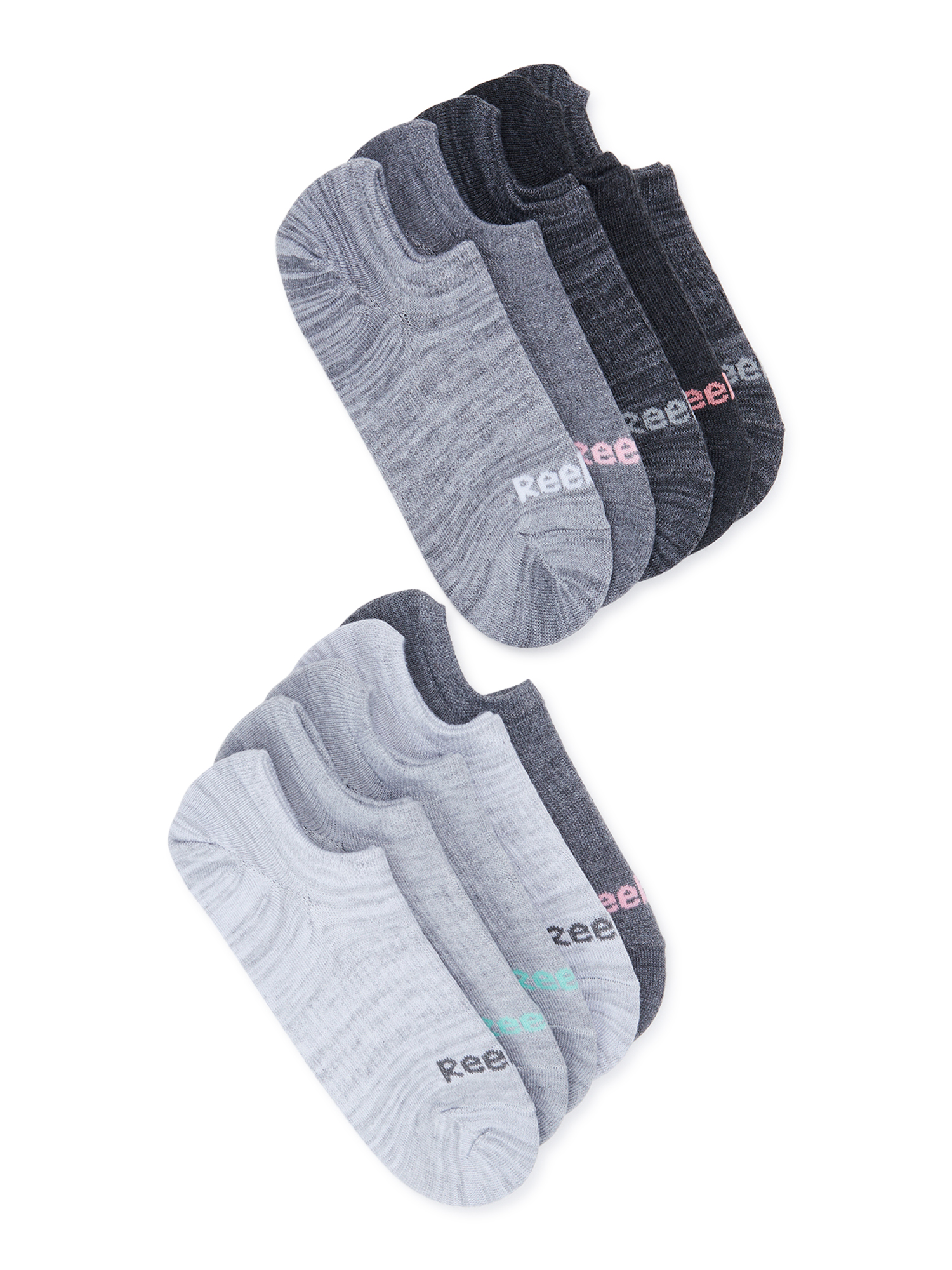 Reebok Women's Performance Lightweight Liner Socks, 10Pack
