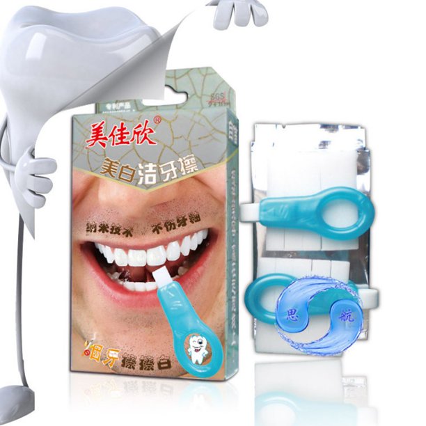 Pro Nano Teeth Whitening Kit Teeth Cleaning Whitener Brush Tooth Stains