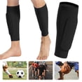 thumbnail image 4 of Espinilleras Fútbol Con Funda Soporte para Piernas Almohadilla Panal Correr en Bicicleta, 4 of 9