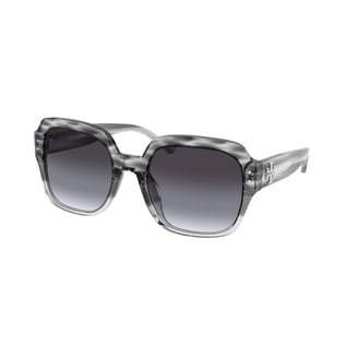 Tory Burch Womens Cat-Eye Sunglasses, Black Plastic Frame  display picture 1