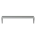 thumbnail image 2 of AmGood 12 in. x 48 in. Stainless Steel Wall Shelf | NSF Certified | Appliance & Equipment Metal Shelving | Kitchen, Restaurant, Garage, Laundry, Utility Room, 2 of 8