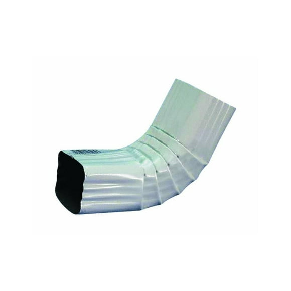 Elbow Amerimax Home Products A 3x4 aluminio blanco
