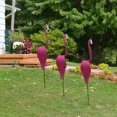 thumbnail image 3 of Indicador de viento de flamenco para jardín Escultura de pájaro giratoria caprichosa Decoración de jardín de pájaros dinámica, absolutamente hermosa y única, 3 of 6