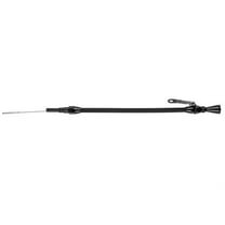 Lokar XED-5021 LOCXED-5021 ENGINE OIL DIPSTICK; BLACK BRAIDED SS; WITH BLACK KNOB AND FITTINGS LS SERIES TR