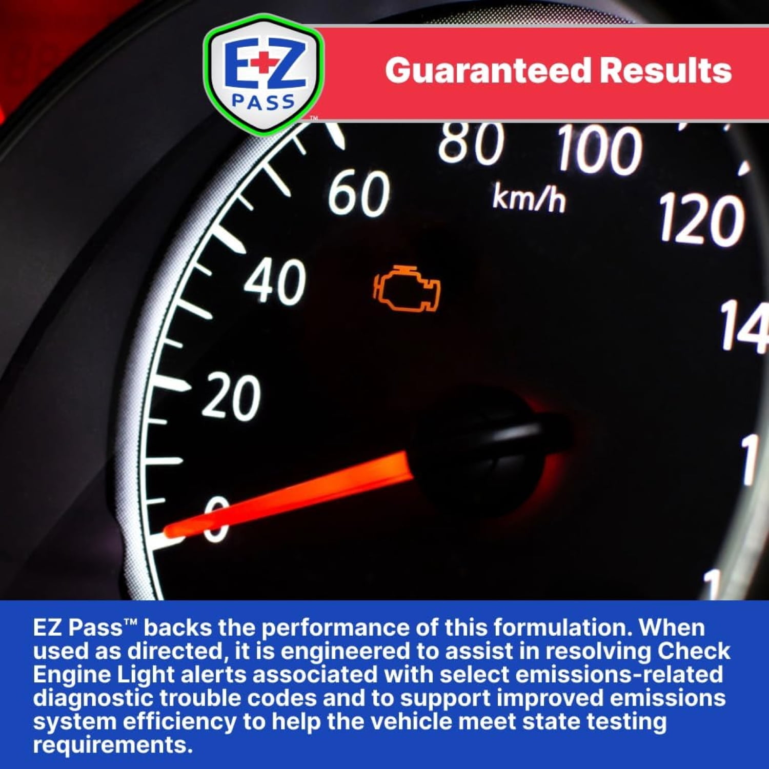 EZ Pass Emissions Treatment Automotive Additive Catalytic & Exhaust Cleaner 16 fl oz