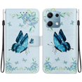 thumbnail image 1 of For Xiaomi Redmi Note 14S 4G Wallet Phone Case Anti-Drop Leather Flip Cover Pattern Printing - Gold, 1 of 5