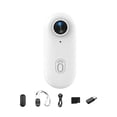 thumbnail image 1 of Cámara de Acción de Pulgar con WIFI 4K, Cámara Corporal de 1080P, Grabación POV Manos con Tarjeta de 64 GB para Trabajo, Viajes, Mascotas, Natación, Ciclismo B, 1 of 5