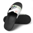 thumbnail image 4 of GZHJMY Stylish Slides for Women Men, Cartoon Cute Black Cat Soft Flexible Slip-on Sandals Slippers, 4 of 7