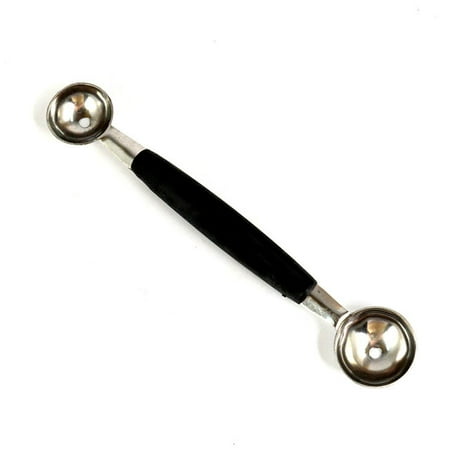 Cuillère À Boule Melon Double Face 18 Cm, Inox, 2 En 1, Cuillère