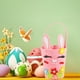 thumbnail image 1 of Decoraciones de Pascua, adornos de Pascua, regalos de Pascua, bolsas de fieltro de Pascua para hacer tú mismo, bolsas reutilizables para huevos de Pascua, bolsas de dulces, regalos para niños, decorac, 1 of 6
