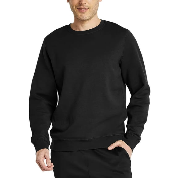 Mens Premium Heavyweight Sweatshirt Crewneck Fleece Pullover Sweater XS-5XL