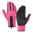 thumbnail image 2 of Guantes de bicicleta Guantes Térmicos pantalla táctil guantes deportivos impermeables guantes de invierno para correr entrenamiento bicicleta hombres M, 2 of 8