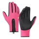 thumbnail image 2 of Guantes de bicicleta, guantes para correr, resistentes al viento, cálidos, para hacer ejercicio, guantes deportivos para bicicleta Rosa roja M, 2 of 8