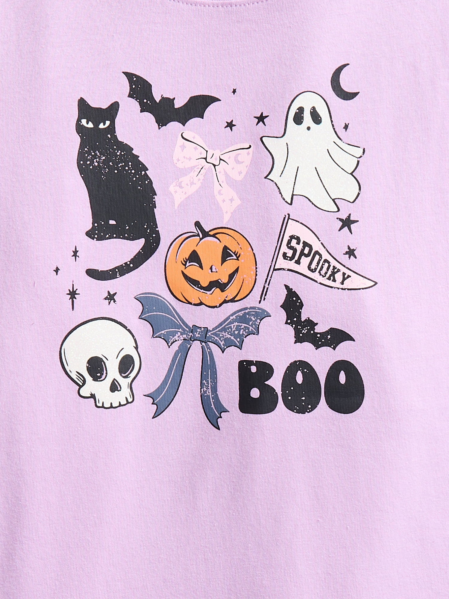 Halloween Girls Graphic Tee with Short Sleeves from Way to Celebrate, Sizes 4-18