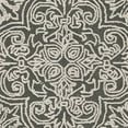 thumbnail image 4 of SAFAVIEH Trace Burton Geometric Wool Area Rug, Dark Grey/Light Grey, 3' x 5', 4 of 5