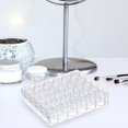 thumbnail image 4 of Contenedores de almacenamiento de joyería de cuentas de plástico transparente con Ndcxsfigh 30 piezas de tarros redondos pequeños, 4 of 9