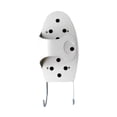 thumbnail image 4 of Colgador para tabla de planchar, colgador de hierro eléctrico duradero con gancho, estante para ahorrar espacio, almacenamiento compacto montado en la, 4 of 8