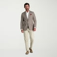 thumbnail image 3 of Men's J.M. Haggar™ Premium Tailored-Fit Sport Coat Color: Cadet Blue Size: 44 REG, 3 of 4