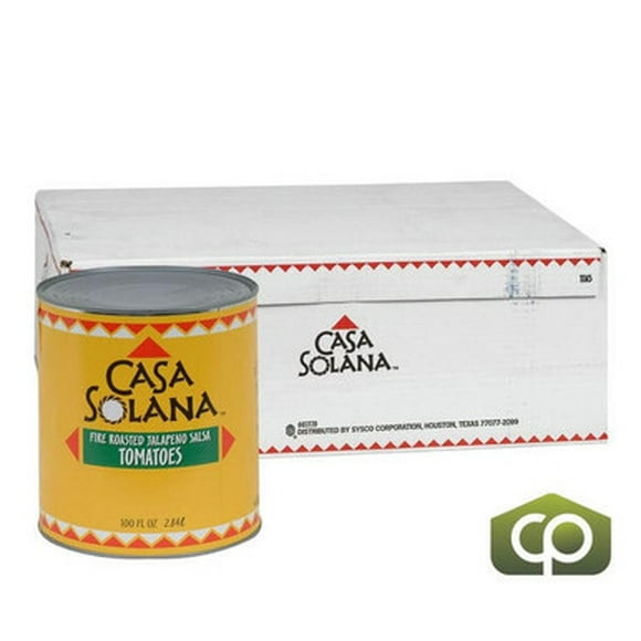Casa Solana Tomato Jalapeno Fire Roasted 2.84L/96 ounces (6/Case)