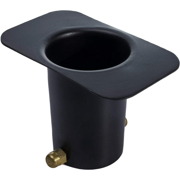 Monarch Rain Chains Aluminum 2Pc Gutter Adapter Kit with Brass Bolt for