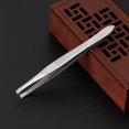 thumbnail image 3 of Professional Stainless Steel Eyebrow Hair Removal Tweezer Flat Tip Tool New, 3 of 5