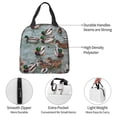 thumbnail image 4 of Vsdgher Mallard Ducks Swimming Lunch Bag, Lunch Box for Women Adult Men, Lunch Tote Insulated Cooler Lunch Container for Work/Office/Picnic/Travel, 4 of 8