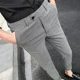 thumbnail image 4 of Pantalones de oficina para hombre, negros, tallas grandes, trajes para hombre, pantalones, ropa de trabajo, oferta, ropa informal fina, novedad en ropa de lujo de primera calidad, 4 of 5
