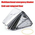 thumbnail image 4 of Emergency Blanket Outdoor Survive First Aid Rescue Kit Windproof Waterproof Foil Thermal Blanket for Camping Hiking, 4 of 10