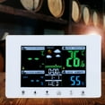 thumbnail image 3 of Reloj De Pronóstico Del Tiempo, Reloj Compacto Con Monitor De Humedad Y Temperatura, Brillo Ajustable Para Horno, 3 of 7