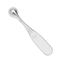 Unique Bargains 1 Pc Eye Cream Massage Stick Portable Round Head Eye Cream Applicator Silver Tone