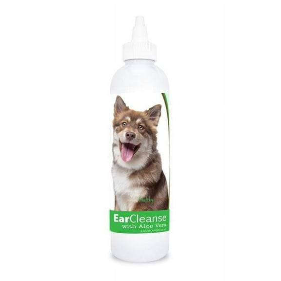 Healthy Breeds 840235196952 8 oz Finnish Lapphund Ear Cleanse with Aloe Vera Cucumber Melon