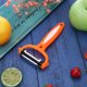 thumbnail image 2 of Inteprter Gadget de cocina pelador de patatas multifuncional 360 grados rotativo pelador de verduras cortador de melón cepilladora rallador Cocina y Comedor Naranja, 2 of 6