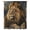 Bronze, variant on Lion Sheer Curtains 96 Inches Long, Majestic Paw Wildlife Mottled Oil Painting Light Filering Curtains, Privacy Drapes Simi Floor to Veiling Curtain for Living Room Bedroom Large Window Treatment