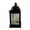 B Black, variant on Visland Solar Candle Lantern, Outdoor Garden Hanging Solar Lantern Waterproof LED Decorative Plastic Flickering Flameless Candle Lights for Christmas Table Patio Yard Party,1pcs