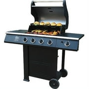 Permasteel 4-Burner Plus Side Burner Gas Grill