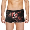 thumbnail image 5 of Calzoncillos tipo bóxer transpirables para hombre de Berserk, ropa interior para hombre, regalo, 5 of 5