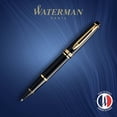 thumbnail image 2 of Bolígrafo Rollerball Waterman Expert Gloss Negro con Detalles en Oro de 23 quilates, 2 of 7