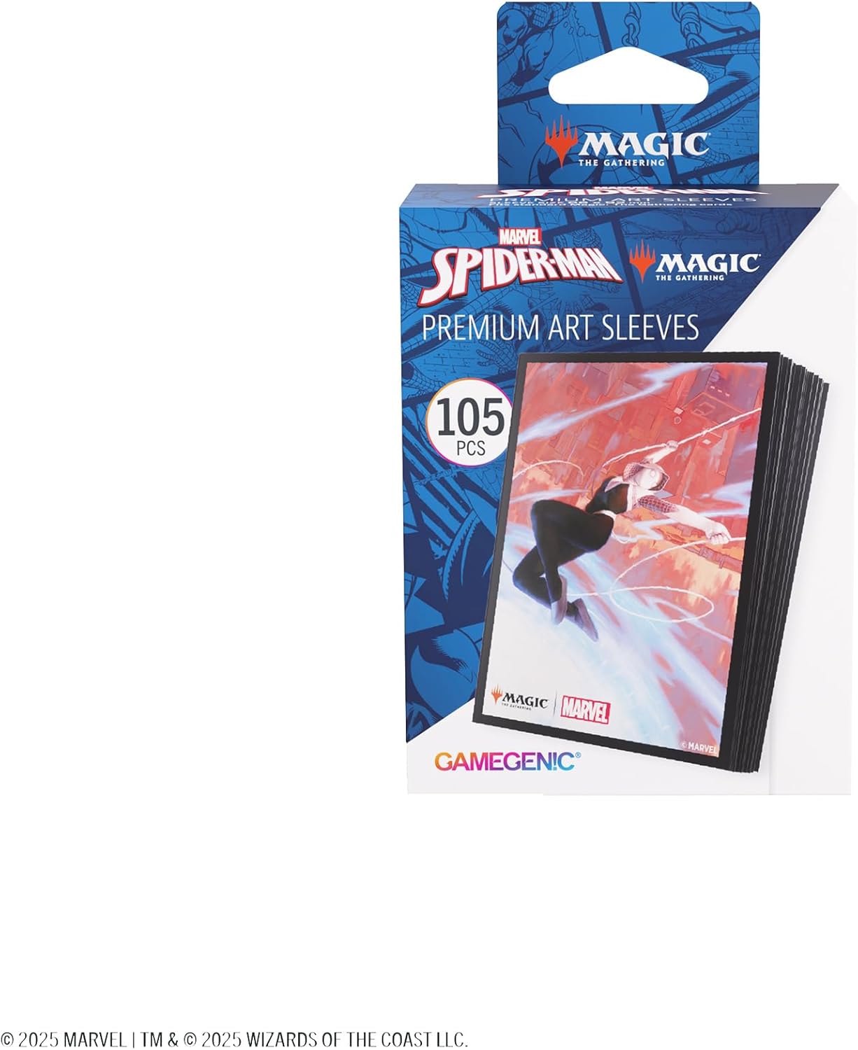 Magic: The Gathering Marvel's Spider-Man Premium Art Sleeves - Spider-Gwen