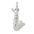 thumbnail image 1 of 925 Sterling Silver Saxophone Necklace Pendant Charm Musical Instrument, 1 of 8