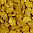 thumbnail image 2 of Krazy Sprinkles - Edible Golden Crown Shapes - Bold Cake Decoration, 1/2 Cup, 2 of 4