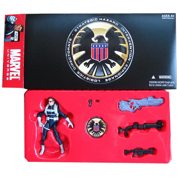 Marvel Universe 3 3/4 Inch Action Figure - Nick Fury Exclusive