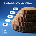 thumbnail image 4 of [200 Pack] Cake Boards 10 Inch Round Gold Cardboard Rounds Disposable Pizza Circles Cake Pan Base Stand for Desserts and Pastries Grease Proof and Moisture Resistant Christmas, Birthday, 4 of 7