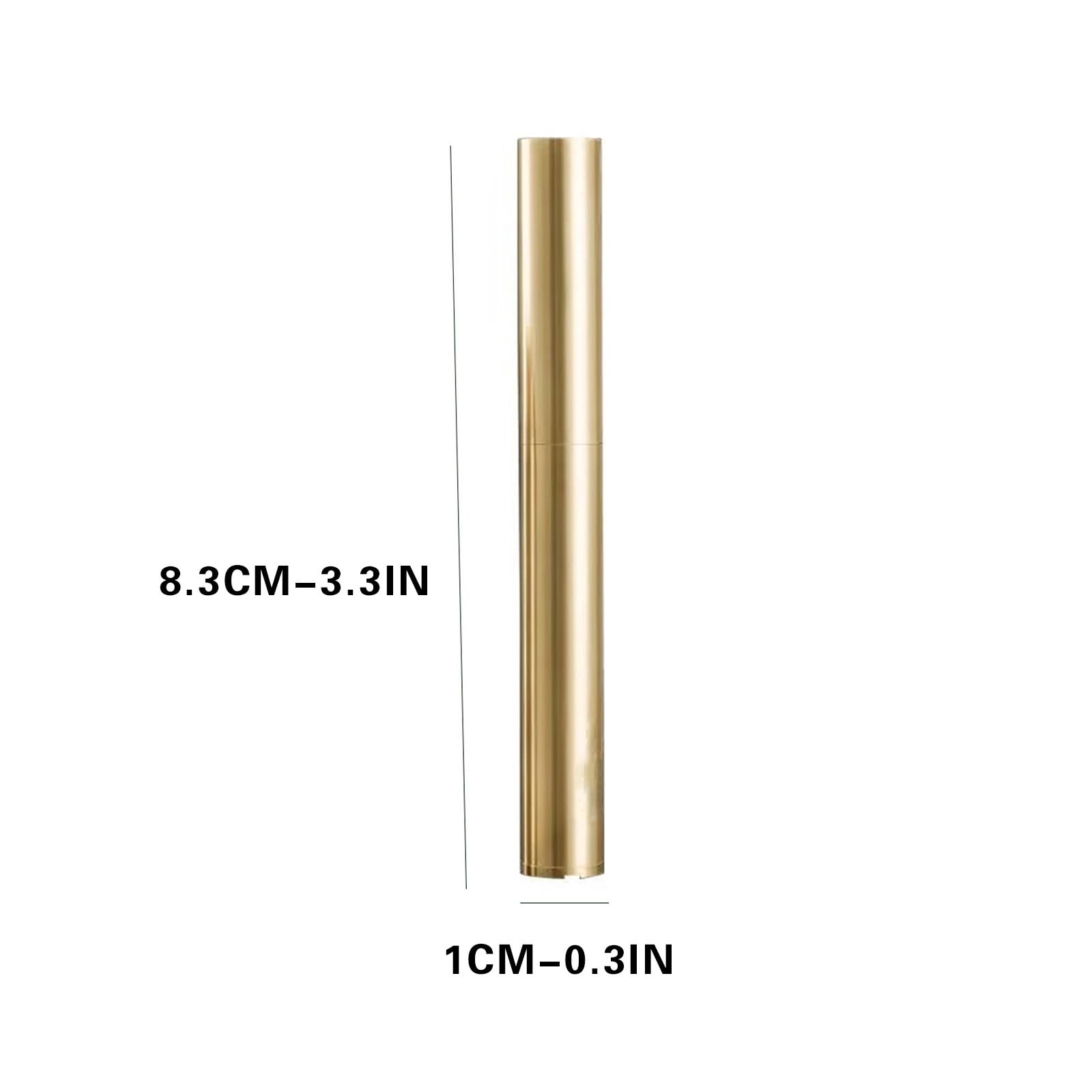 Uscallm 8Pcs Personalized Vintage Brass Kerosene, Personalized Slim Mini Vintage Lighter, Unique Brass Double Cut Stick Design, Portable Pocket Flame Gadget, Trendy Retro Fire Starter Gift