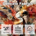 thumbnail image 3 of Floral Animal Stylish Velvet Throw Pillow Covers Inserts Set of 2 for Bed & Chair - Unique Patterns, 16x16, 18x18, & 20x20 Inches for Any Occasion!, 3 of 6