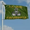 thumbnail image 2 of 2but U.S. ARMY MASTER PARATROOPER OD flag US Army Military Flags Polyester 3x5 FT Indoor Outdoor Banner, 2 of 4
