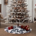 thumbnail image 4 of KLL Christmas Tree Skirt,Party Decorations Farmhouse for Christmas Decorations Holiday Party 36" -Cartoon Raccoon, 4 of 6