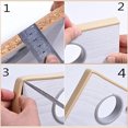 thumbnail image 4 of Kearding Cinta de protección de bordes en forma de U fabricada con TPE, cinta para bordes de muebles en forma de U de fácil instalación Muebles de oficina en casa negro, 4 of 6